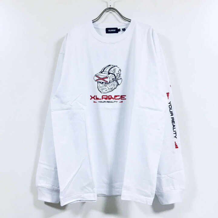 楽天市場】XLARGE エクストララージ YOUR REALITY 長袖 Tシャツ メンズ 【 送料無料 】 プリント ロンt ストリート系 ブランド ワーク ヒップホップ スケーター ファッション 白 ホワイト white 黒 ブラック black M L XL サイズ : SLAB 楽天市場】XLARGE エクストララージ YOUR REALITY 長袖 Tシャツ メンズ 【 送料無料 】 プリント ロンt ストリート系 ブランド ワーク ヒップホップ スケーター ファッション 白 ホワイト white 黒 ブラック black M L XL サイズ : SLAB