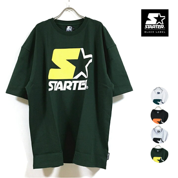 楽天市場 Starter Black Label スターター ブラック レーベル アイコンプリント ビッグシルエット Tシャツ 半袖 St027 メンズ 送料無料 ロゴ ビッグtシャツ トップス アメカジ ストリート系 スケーター スポーツ ファッション 白 黒 グレー グリーン M L Xl