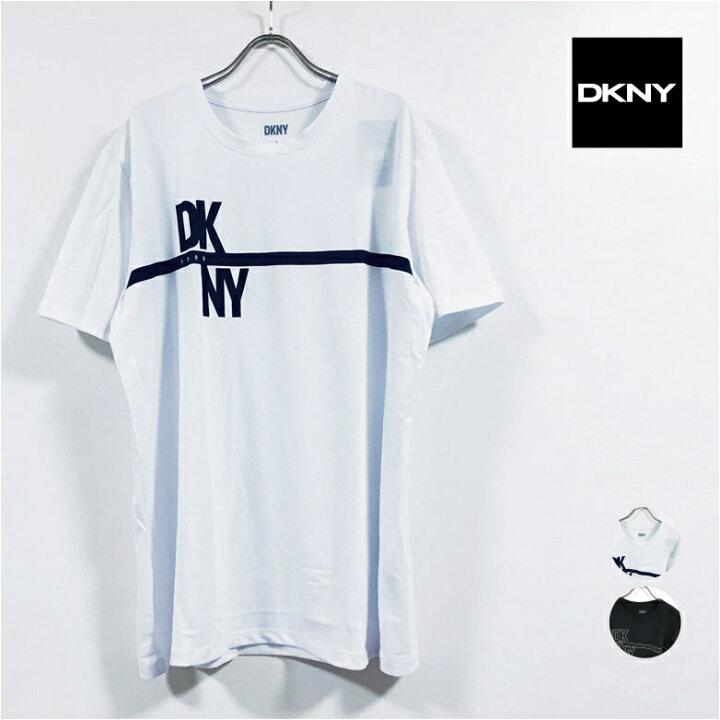 楽天市場】DKNY ダナ キャラン ニューヨーク JUXTAPOSE 半袖 Tシャツ 