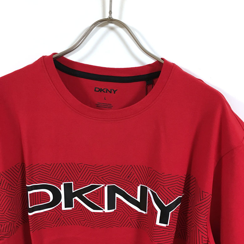 DKNY ダナ キャラン ニューヨーク MERTON 半袖 Tシャツ DK22GT739 メンズ  送料無料  donna karan  newyork ディーケーエヌワイ トップス アメカジ ストリート系 ファッション ブランド 白 ホワイト 黒 ブラック 赤 レッド S M L XL  USサイズ :