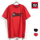ICECREAM アイスクリーム TIGER 半袖 Tシャツ メンズ 【 送料無料 】 クルーネック プリント トップス tshirt tee ストリート系 hiphop ヒップホップ スケーター ファッション ブランド 黒 ブラック black 赤 レッド red M L XL USサイズ