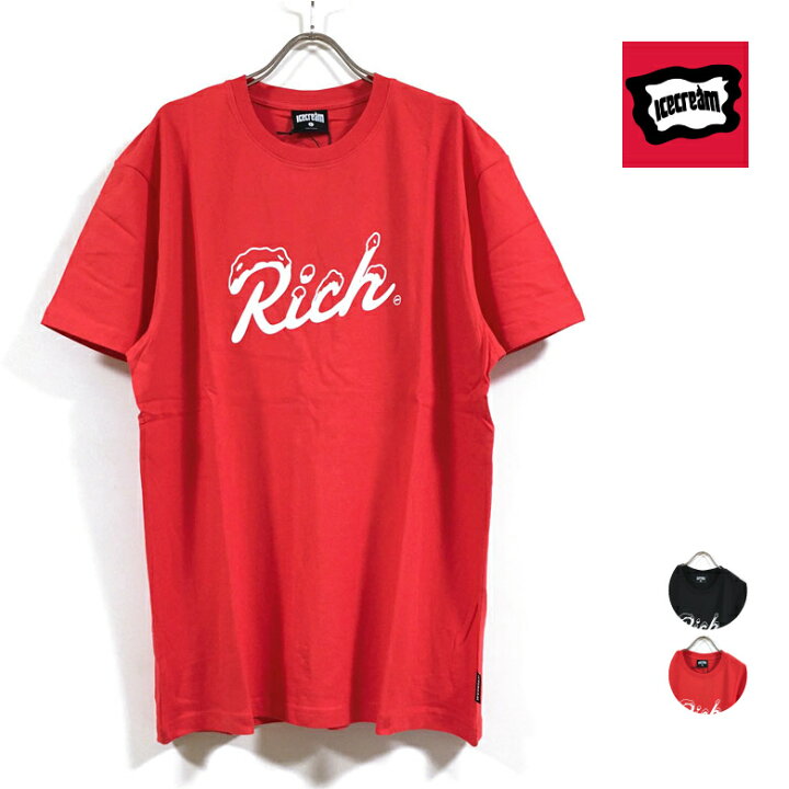 楽天市場】ICECREAM アイスクリーム RICH 半袖 Tシャツ メンズ 【 送料 