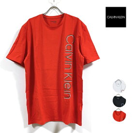 Calvin Klein Jeans カルバンクライン ジーンズ vertical retro logo crewneck 半袖 Tシャツ 40KC804 メンズ 【 送料無料 】 ロゴ プリント トップス アメカジ ストリート系 ファッション street fashion wear インポート ブランド 白 黒 オレンジ M L XL 2XL USサイズ