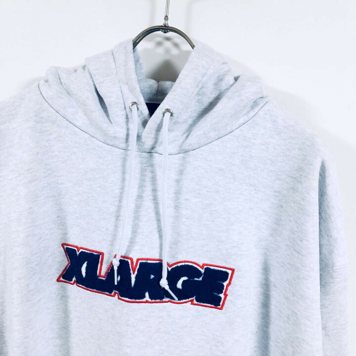 楽天市場】XLARGE エクストララージ TWO TONE STANDARD LOGO PULLOVER  