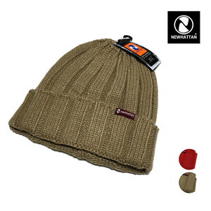 NEWHATTAN j[nb^ ACRYLIC RIB KNIT jbgLbv jZbNX y  z AN u _u r[j[ CAP Xq AEghA [N AJW Xg[gn XP[^[ t@bV