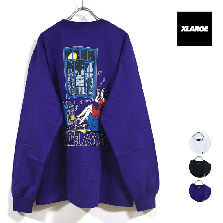 楽天市場】XLARGE エクストララージ WEEKEND 長袖 Tシャツ メンズ  
