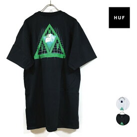 HUF ハフ DIGITAL DREAM TT 半袖 Tシャツ メンズ 【 送料無料 】 hufworldwide ショートスリーブ クルー プリント トップス ストリート系 ファッション インポート ブランド スケーター アパレル 白 ホワイト 黒 ブラック M L USサイズ