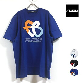 FUBU フブ TRIPLE COLOR FB TEE 半袖 Tシャツ F31TE43 メンズ 【 送料無料 】 ロゴ 刺繍 トップス ストリート系 ヒップホップ インポート ファッション 白 ホワイト 黒 ブラック 青 ブルー M L XL 2XL USサイズ