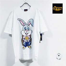 drew house ドリューハウス JACKIE TEE 半袖 Tシャツ ユニセックス 【 送料無料 】 オーバーサイズ クルーネック コットン プリント トップス tshirt ストリート系 ヒップホップ スケーター ファッション ブランド メンズ レディース 白 ホワイト M L USサイズ