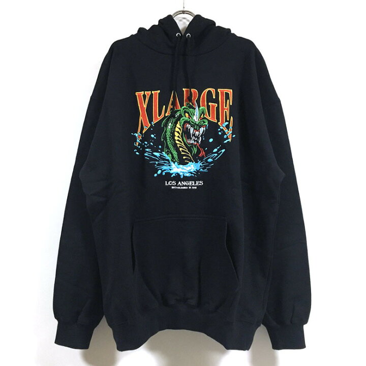 楽天市場】XLARGE エクストララージ DRAGON PULLOVER HOODED SWEAT 