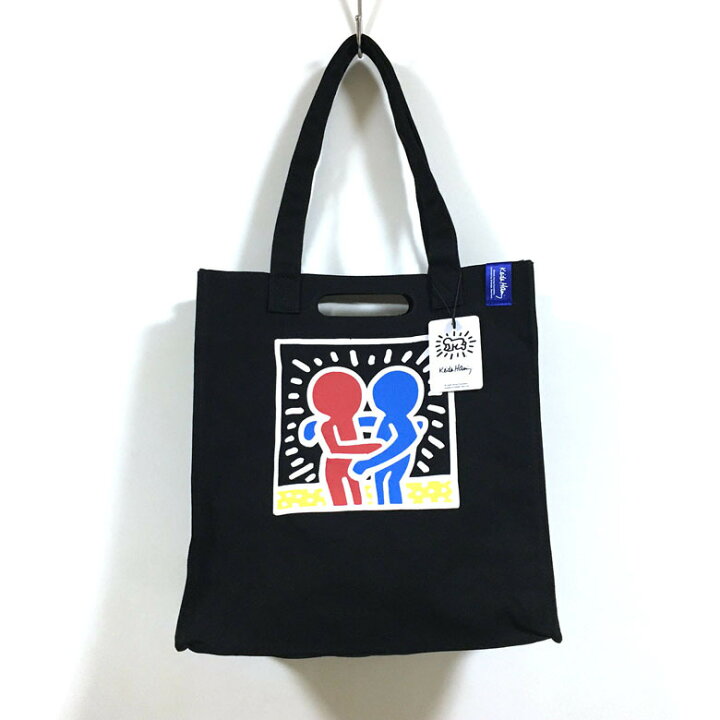 楽天市場】Keith Haring キースヘリング 肩組 トートバッグ KH2209 