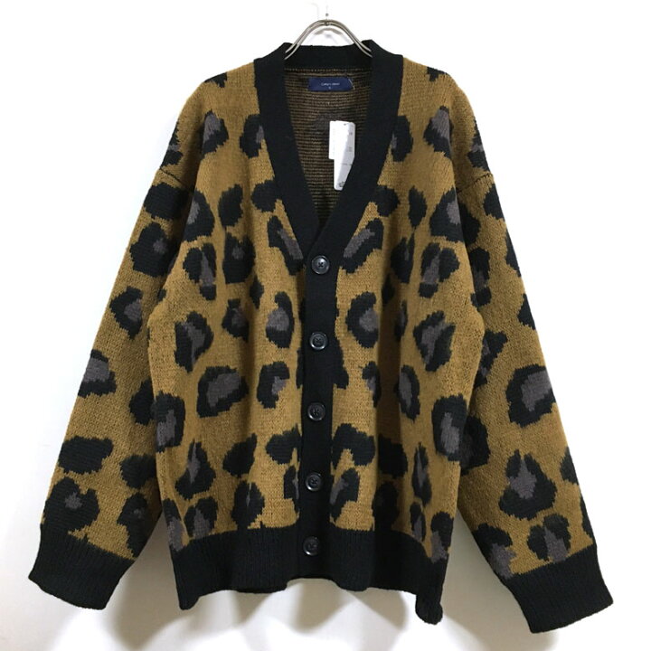 楽天市場】レオパード柄 ビッグシルエット カーディガン 長袖 起毛  