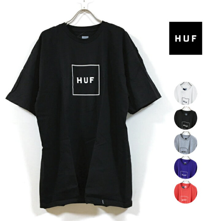 楽天市場 Huf ハフ Essentials Box Logo Tシャツ 半袖 メンズ 送料無料 Hufworldwide ボックス ロゴ 半袖 Tシャツ ストリート系 ヒップホップ Hiphop ストリート ファッション ブランド スケーター スケートボード 白 黒 グレー 紫 オレンジピンク M L Xl