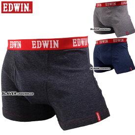 EDWIN エドウィン メンズ ボクサーパンツ 赤帯 24SS定番品 前開き ボタン無し 8312-3504