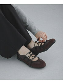 レースアップバレエスニーカー Sonny Label サニーレーベル シューズ・靴 スニーカー ブラウン ブラック【送料無料】[Rakuten Fashion]