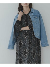 【SALE／40%OFF】パネル柄プリントワンピース Sonny Label サニーレーベル ワンピース・ドレス ワンピース ブラック ブルー【RBA_E】【送料無料】[Rakuten Fashion]