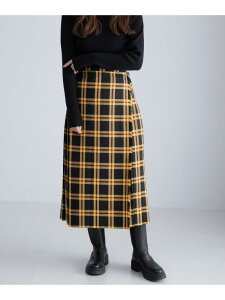 �ySALE�^40%OFF�z�w�ʒ��xGLEN FYNE×Sonny Label �`�F�b�N�L���g�X�J�[�g Sonny Label �T�j�[���[�x�� �X�J�[�g ���̑��̃X�J�[�g �O���[ �C�G���[�yRBA_E�z�y���������z[Rakuten Fashion]