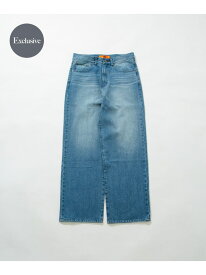 『別注』RED KAP×Sonny Label ワイドデニムパンツ Sonny Label サニーレーベル パンツ ジーンズ・デニムパンツ ブルー【送料無料】[Rakuten Fashion]