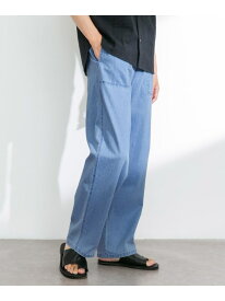 【SALE／30%OFF】接触冷感デニムイージーパンツ Sonny Label サニーレーベル パンツ その他のパンツ ブルー【RBA_E】【送料無料】[Rakuten Fashion]