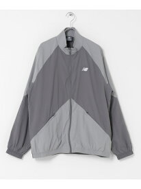 NEW BALANCE スポーツレガシージャケット Sonny Label サニーレーベル ジャケット・アウター ナイロンジャケット グレー ブルー【送料無料】[Rakuten Fashion]