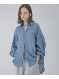シアーデニムシャツ Sonny Label サニーレーベル トップス シャツ・ブラウス【先行予約】*【送料無料】[Rakuten Fashion]