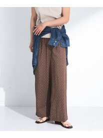 【SALE／50%OFF】コットンドビーイージーパンツ Sonny Label サニーレーベル パンツ その他のパンツ ブラウン ブラック【RBA_E】[Rakuten Fashion]