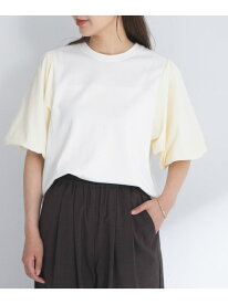 【SALE／50%OFF】『WEB/一部店舗限定』異素材バルーンスリーブプルオーバー Sonny Label サニーレーベル トップス カットソー・Tシャツ グレー ホワイト ブラック【RBA_E】[Rakuten Fashion]