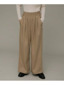 【SALE／50%OFF】裏起毛イージーワイドパンツ Sonny Label サニーレーベル パンツ その他のパンツ ブラック グレー ベージュ【RBA_E】【送料無料】[Rakuten Fashion]