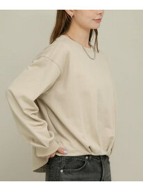 【SALE／50%OFF】フロントタックスウェット Sonny Label サニーレーベル トップス スウェット・トレーナー グレー ピンク【RBA_E】[Rakuten Fashion]