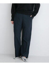 『WEB限定』フロッキードットイージーパンツ Sonny Label サニーレーベル パンツ その他のパンツ ネイビー ブラック【送料無料】[Rakuten Fashion]