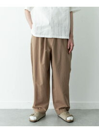 【SALE／20%OFF】リネン混ワイドイージーパンツ Sonny Label サニーレーベル パンツ その他のパンツ ブラック ベージュ【RBA_E】【送料無料】[Rakuten Fashion]