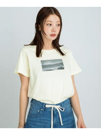 【SALE／30%OFF】フォトプリントTシャツ Sonny Label サニーレーベル トップス カットソー・Tシャツ イエロー ブラック ホワイト【RBA_E】[Rakuten Fashion]