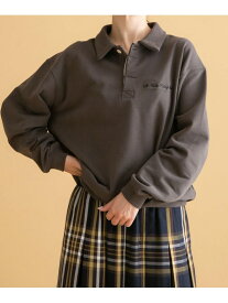 【SALE／30%OFF】GEM SPORTSWEAR スウェットポロシャツ Sonny Label サニーレーベル トップス スウェット・トレーナー ブラウン グレー【RBA_E】【送料無料】[Rakuten Fashion]