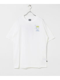 NEW BALANCE フィッシュアンドチップスTシャツ Sonny Label サニーレーベル トップス カットソー・Tシャツ ホワイト ブルー【送料無料】[Rakuten Fashion]
