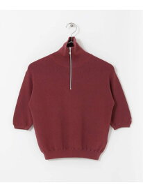 【SALE／60%OFF】OOPS TRUECOTTONハーフジップニット Sonny Label サニーレーベル トップス ニット レッド ベージュ ホワイト【RBA_E】[Rakuten Fashion]