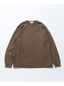 【SALE／50%OFF】『別注』PENNEYS×Sonny Label ピグメントロングスリーブTシャツ Sonny Label サニーレーベル トップス カットソー・Tシャツ ホワイト ブラウン ネイビー ブルー ブラック レッド【RBA_E】[Rakuten Fashion]