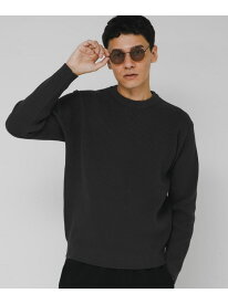 ウォッシャブルワッフルニットプルオーバー Sonny Label サニーレーベル トップス ニット ブラウン ブルー グレー ベージュ【送料無料】[Rakuten Fashion]