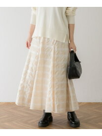 【SALE／60%OFF】リバーシブルチェックスカート Sonny Label サニーレーベル スカート その他のスカート ベージュ ブラック【RBA_E】[Rakuten Fashion]