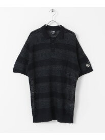 【SALE／40%OFF】NEW ERA GOLF SHORT-SLEEVE MESH POLO Sonny Label サニーレーベル トップス ポロシャツ ブラック【RBA_E】【送料無料】[Rakuten Fashion]