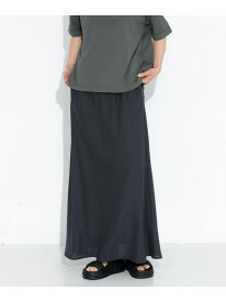 【SALE／50%OFF】リネン混セミマーメイドスカート Sonny Label サニーレーベル スカート その他のスカート グレー ベージュ【RBA_E】【送料無料】[Rakuten Fashion]