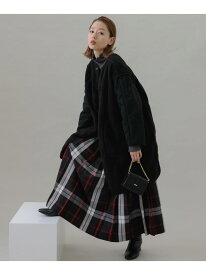 【SALE／50%OFF】『リバーシブル』USEDLIKEキルティングボアコート Sonny Label サニーレーベル ジャケット・アウター その他のジャケット・アウター ブラック ベージュ【RBA_E】【送料無料】[Rakuten Fashion]