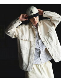 【SALE／30%OFF】『別注』ARMY TWILL*Sonny Label Logger Jacket Sonny Label サニーレーベル ジャケット・アウター カバーオール・ワークジャケット ブルー ホワイト グレー【RBA_E】【送料無料】[Rakuten Fashion]