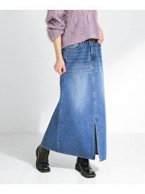 Aラインデニムスカート Sonny Label サニーレーベル スカート その他のスカート ブルー ブラック【送料無料】[Rakuten Fashion]