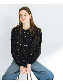 【SALE／30%OFF】Love embroideryブラウス Sonny Label サニーレーベル トップス シャツ・ブラウス ブラック ホワイト【RBA_E】【送料無料】[Rakuten Fashion]