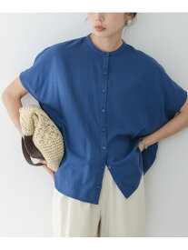 【SALE／20%OFF】リネン混コクーンフレンチブラウス Sonny Label サニーレーベル トップス シャツ・ブラウス ホワイト ブラック ブルー【RBA_E】【送料無料】[Rakuten Fashion]