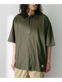 ARMY TWILL Back Jersey Pullover Shirts Sonny Label サニーレーベル トップス ポロシャツ ホワイト ブルー ベージュ【送料無料】[Rakuten Fashion]