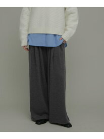 カットタックイージーパンツ Sonny Label サニーレーベル パンツ その他のパンツ ブラック グレー【送料無料】[Rakuten Fashion]