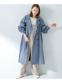 【SALE／15%OFF】コクーンスリーブトレンチコート Sonny Label サニーレーベル ジャケット・アウター トレンチコート ブルー ベージュ ネイビー【RBA_E】【送料無料】[Rakuten Fashion]