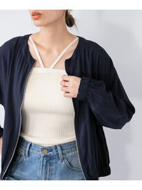 【SALE／50%OFF】カップ付きマルチウェイニットキャミソール Sonny Label サニーレーベル トップス キャミソール ホワイト ネイビー【RBA_E】[Rakuten Fashion]