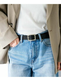 スクエアバックルベルト Sonny Label サニーレーベル ファッション雑貨 ベルト ブラック[Rakuten Fashion]